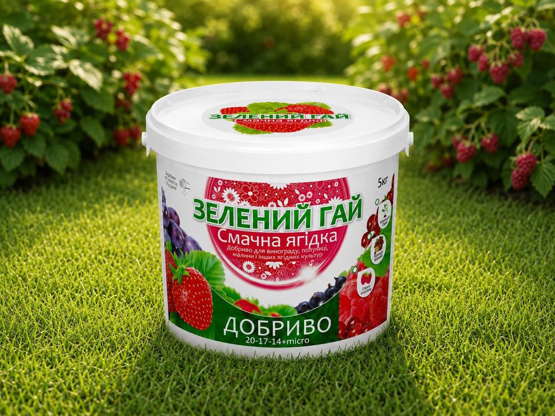 Смачна ягідка — добриво у саду