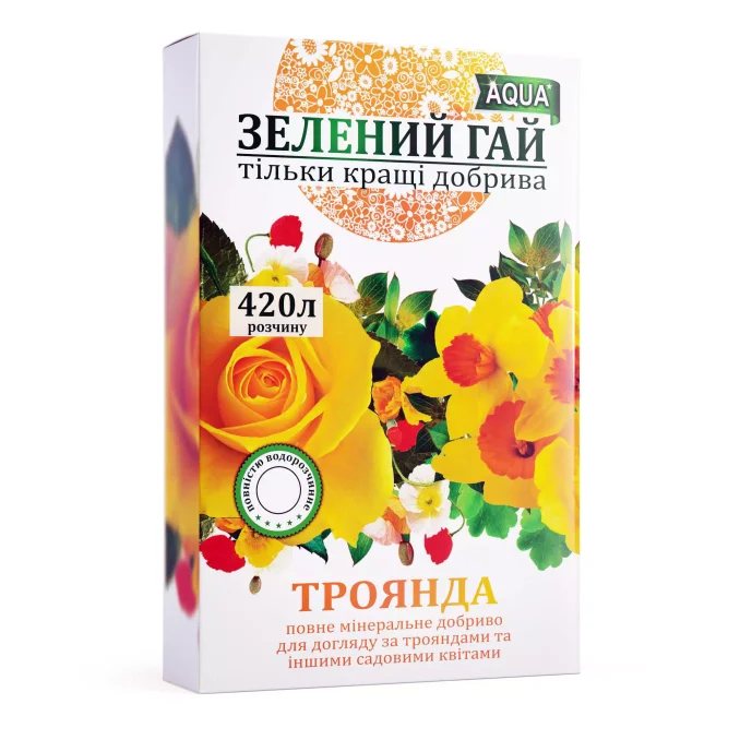 Аква Троянда — добриво «Зелений Гай», 300 г