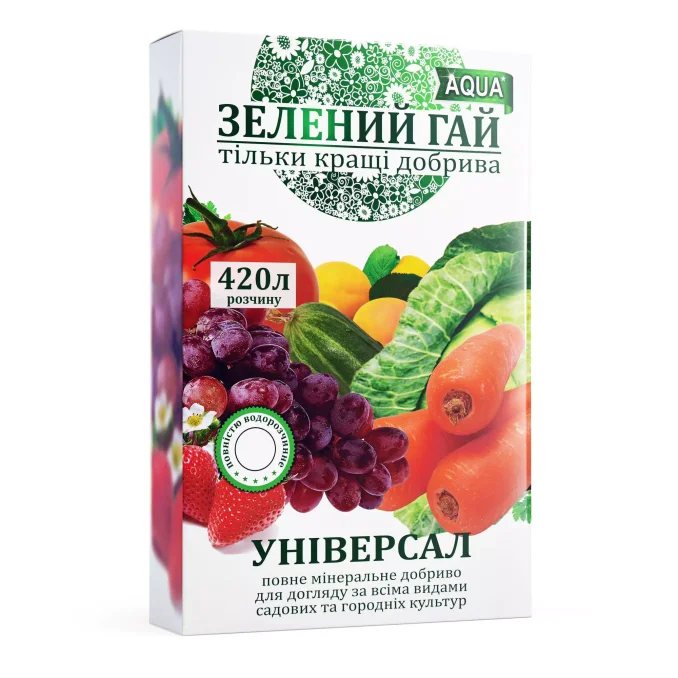 Аква Універсал — добриво «Зелений Гай», 300 г