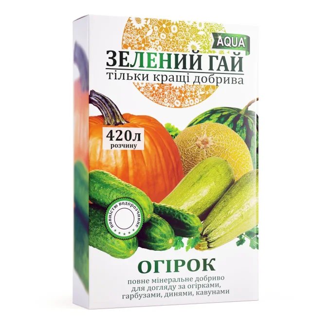 Аква Огірок — добриво «Зелений Гай», 300 г